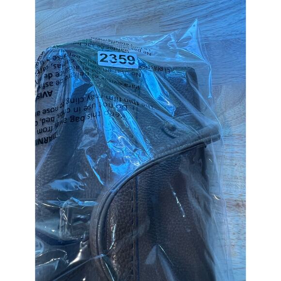 Vintage Ronay Handbag Brown Leather Gold Hardware 13” x 7” x 4.5” SG - Picture 12 of 12